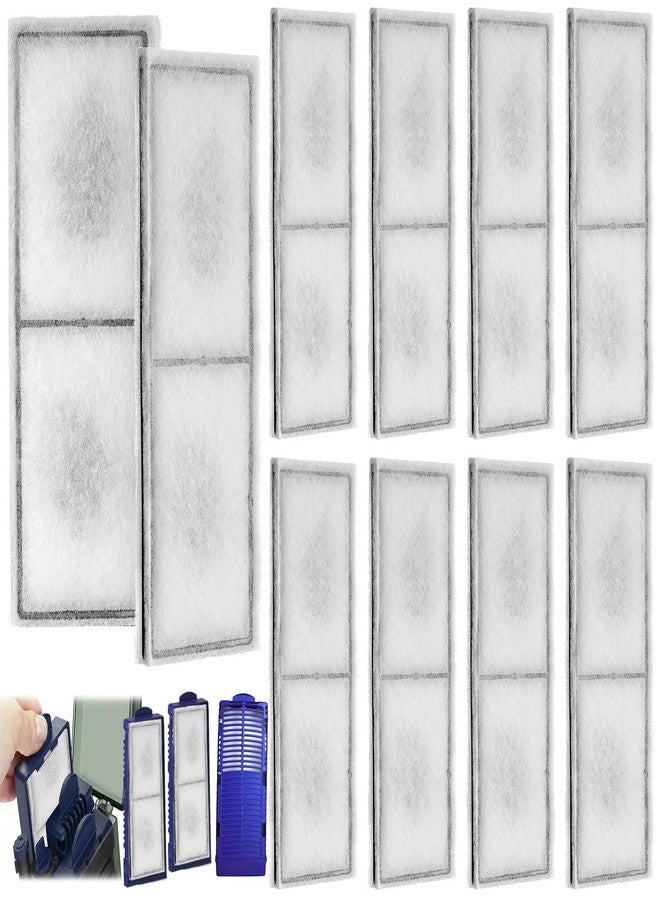 Nosiny 10 Pack Filter Foam Cartridge Pad Compatible with Fluval Poly-Max U3 with Zeolite Particles Underwater Sponge Aquarium Underwater Filter Replacement Accessories for Aquarium Fish Tank - Image 1